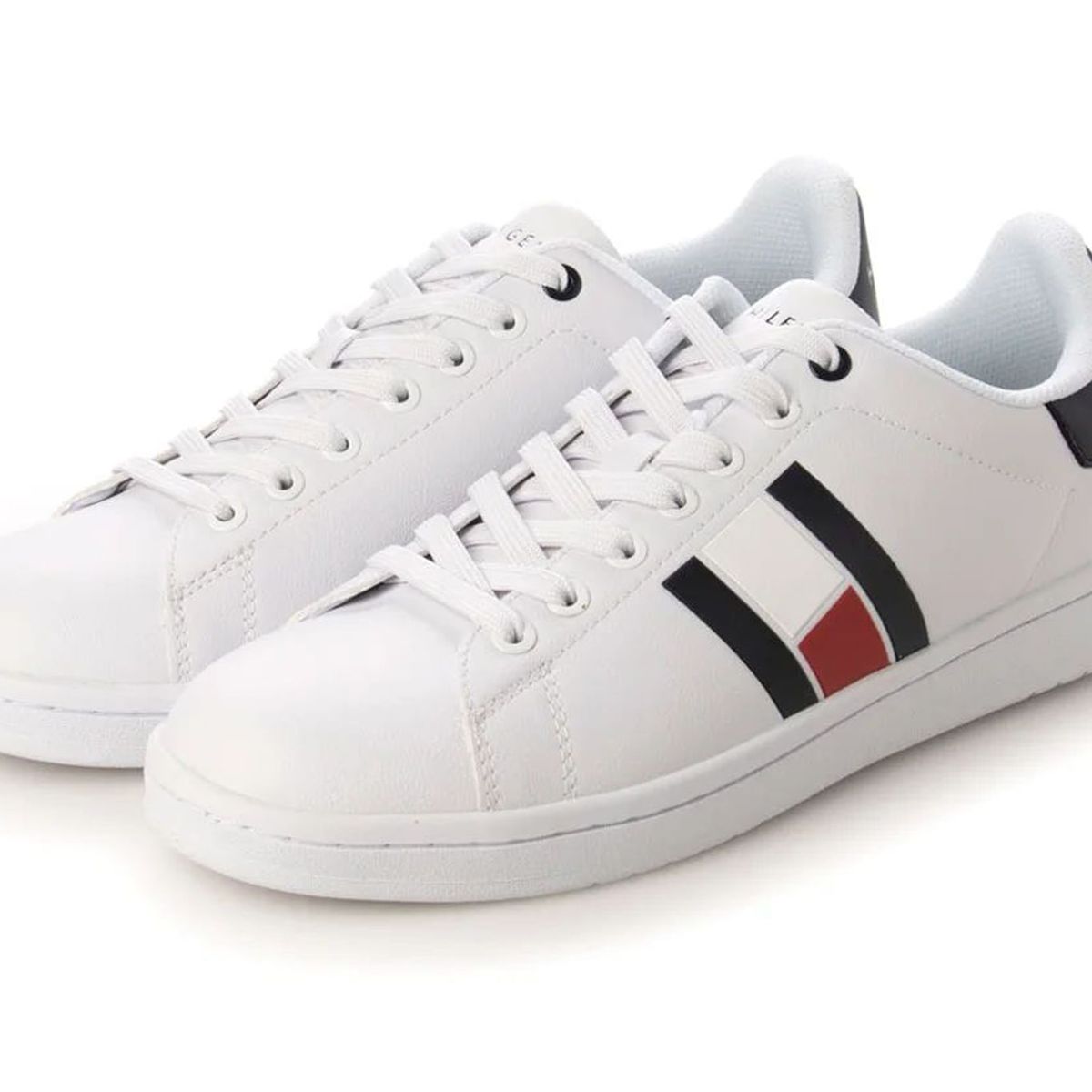 TOMMY HILFIGER - Tenis Blancos Casuales Para Hombre Tommy Hilfiger