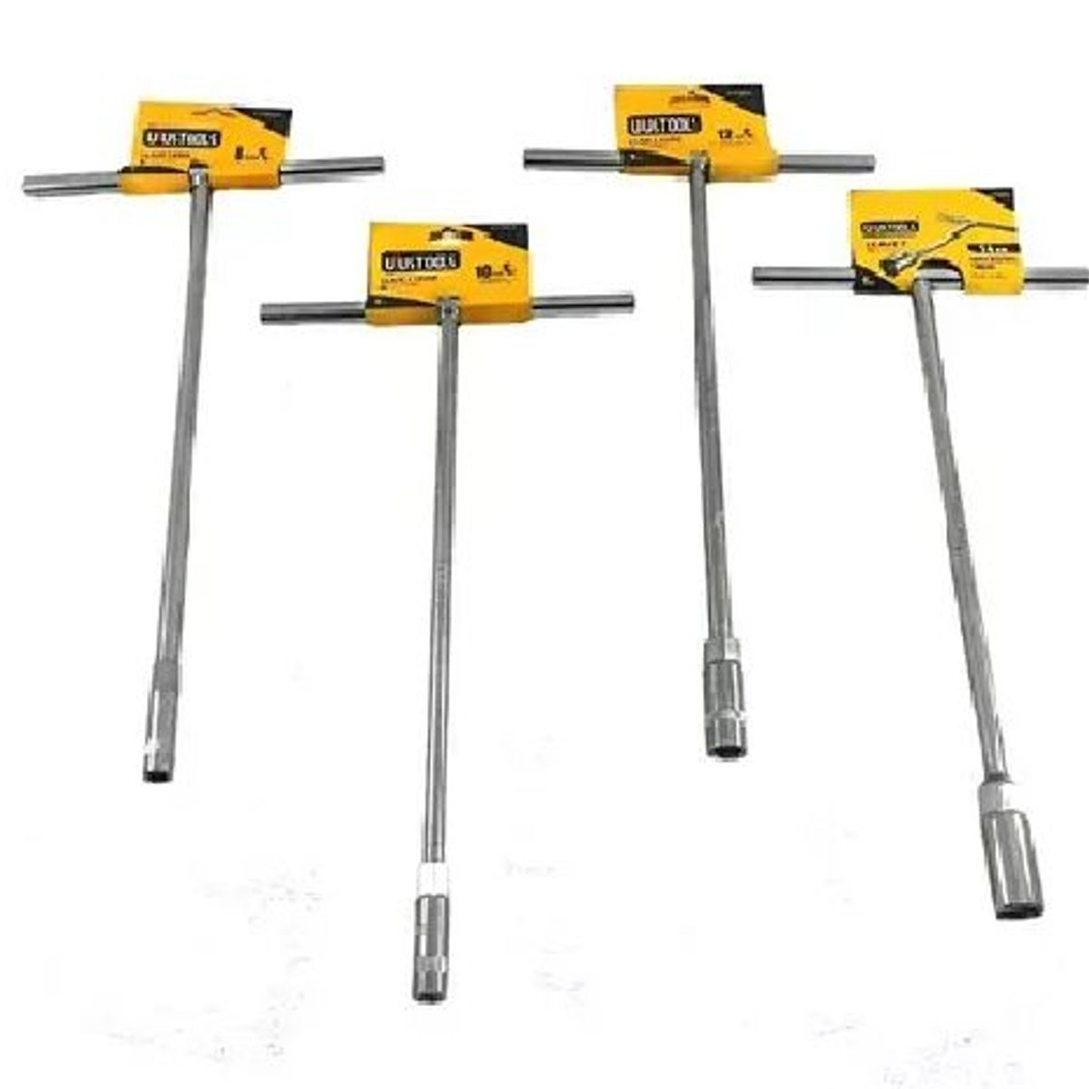 UYUSTOOLS - Juego De Copas Hexagonales En T 8pcs Uyustools Profesional.