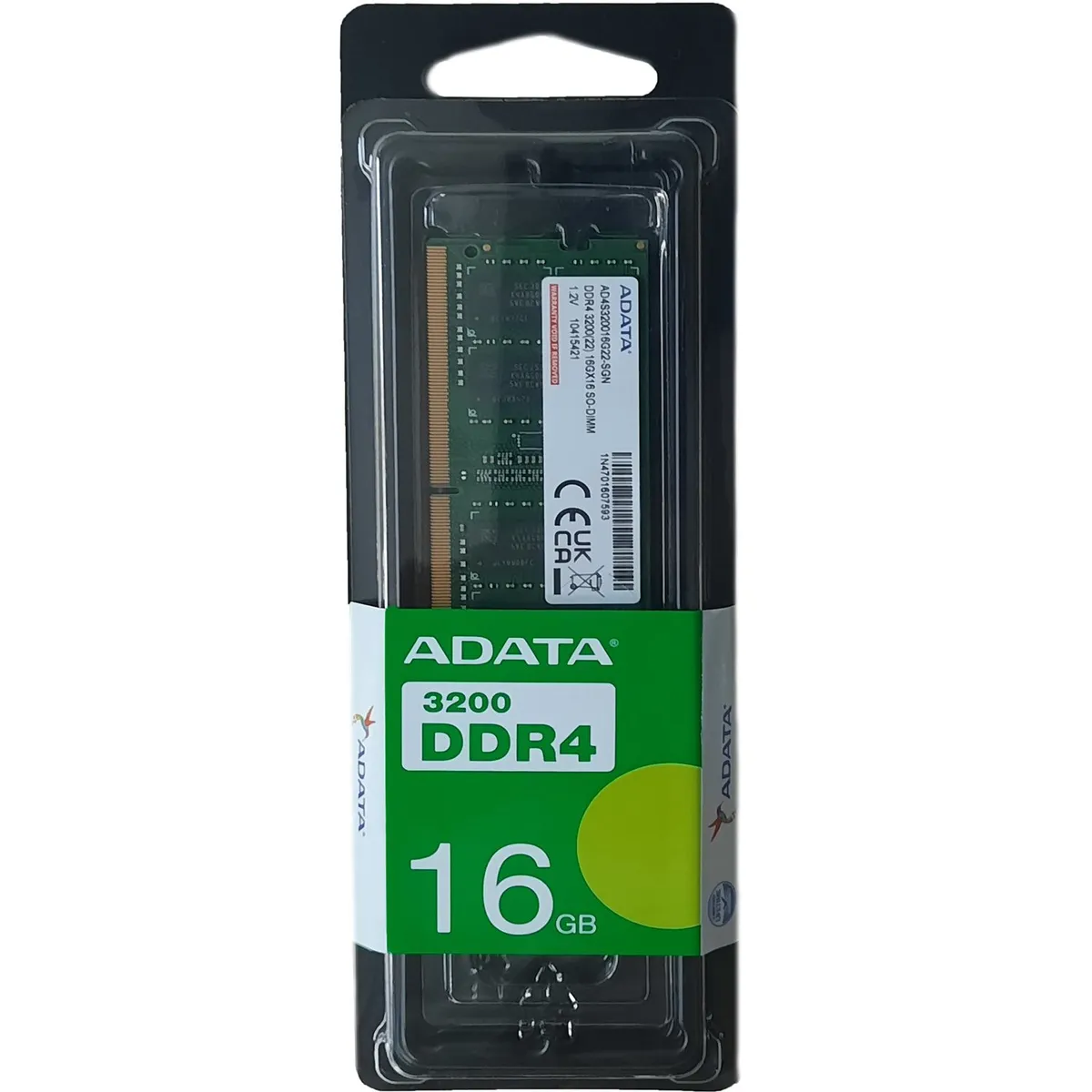 ADATA - Memoria Ram DDR4 16GB 3200Mhz Adata Portatil o AIO