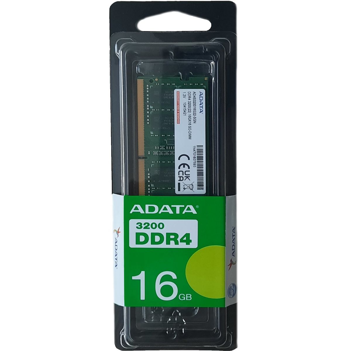 ADATA - Memoria Ram DDR4 16GB 3200Mhz Adata Portatil o AIO