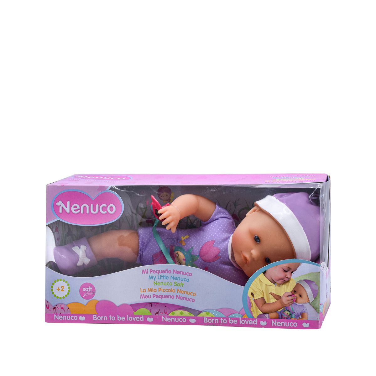 NENUCO - Bebé Nenuco con Chupete - Morado