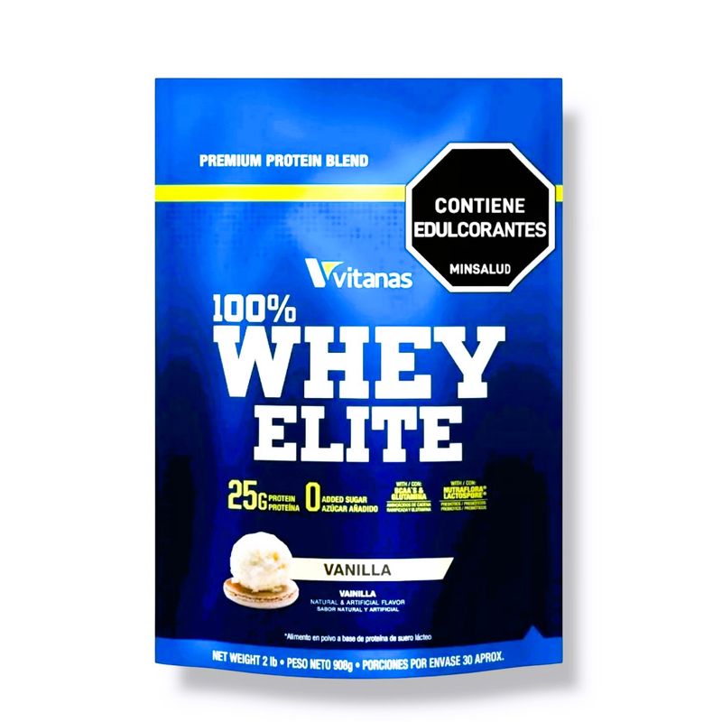VITANAS - Proteina whey Elite Vainilla 2L lab Vitanas