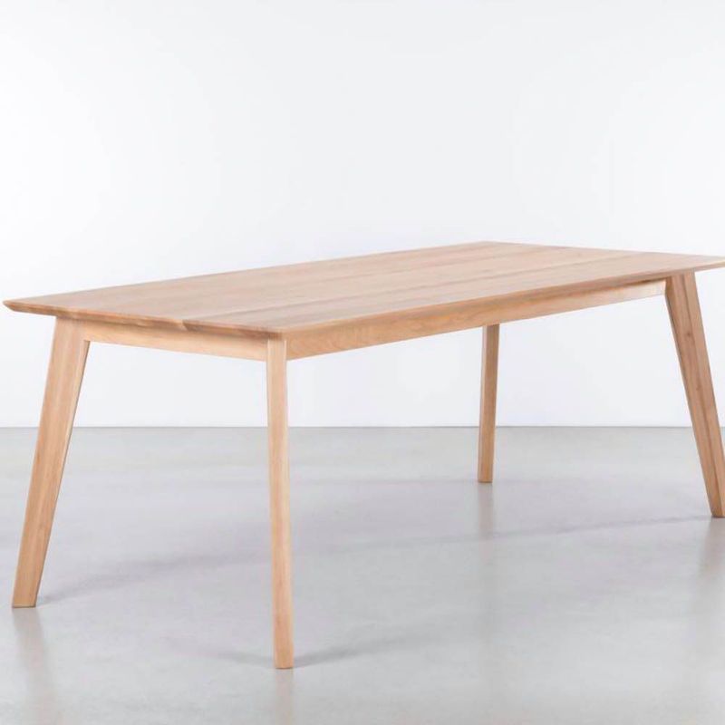 22 GRADOS DECORACION - Mesa Comedor Clash 200x100cm Roble Macizo Natural
