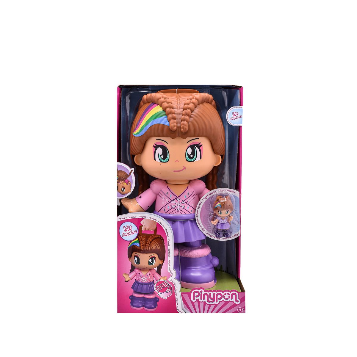 PINYPON - Playset Muñeca Iris Sorpresa Pinypon