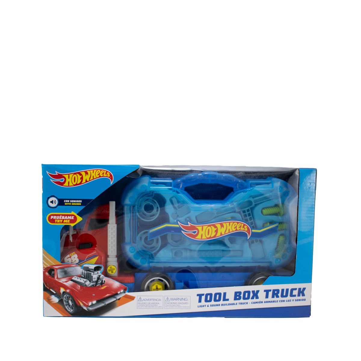HOT WHEELS - Camión con Kit de Herramientas Hot Wheels