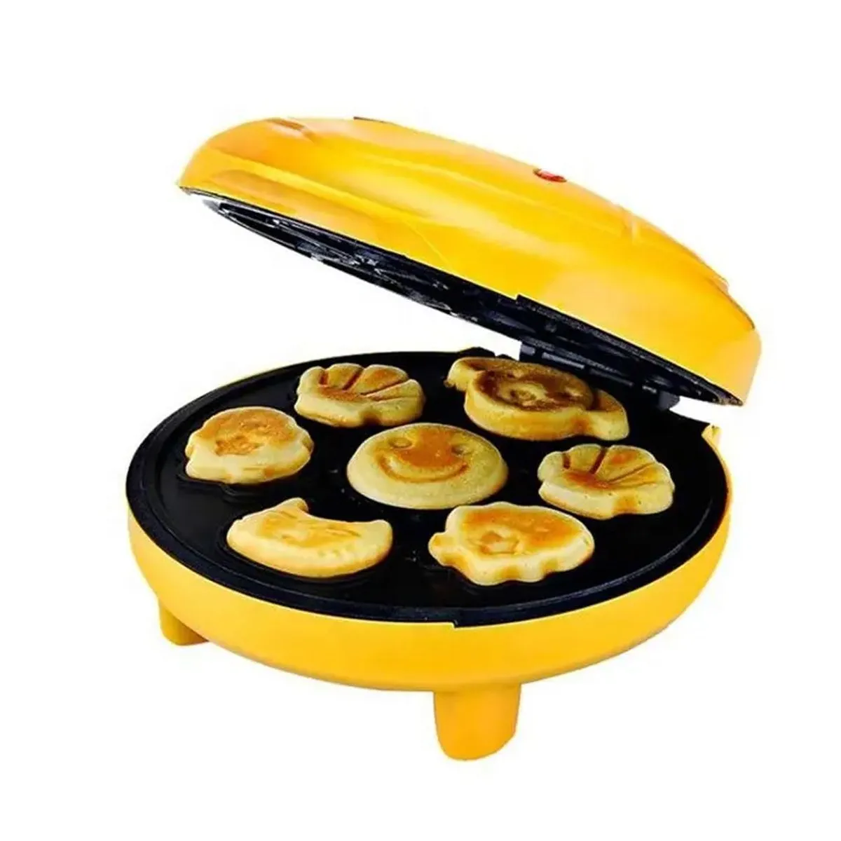 ENFANTASY - Waflera Infantil Eléctrica Antiadherente Formas Pancakes