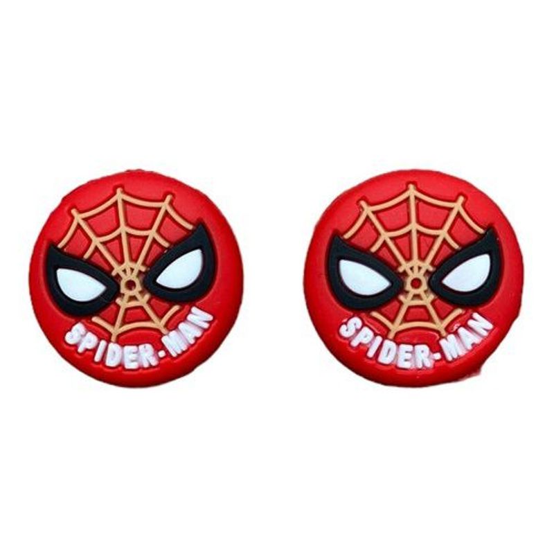 GENERICO - Protector Análogo Grips AAA Resistente  Spider Man - Rojo