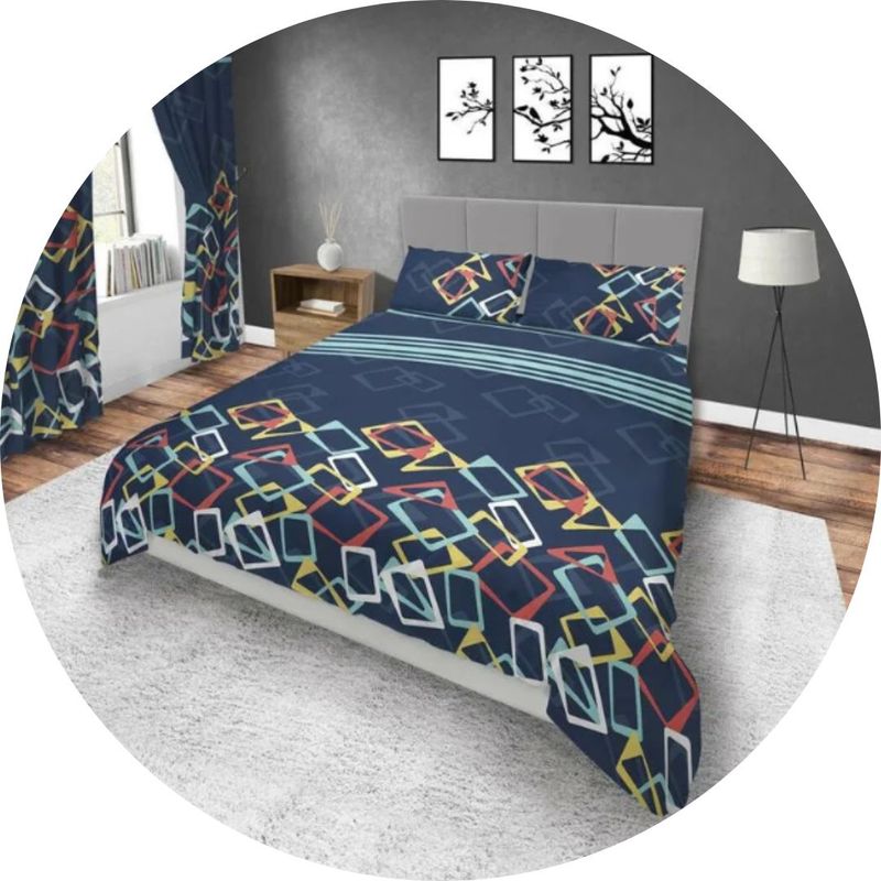 ELEGANCE - Juego de Sábanas cama doble 1.40 x 1.90 4 piezas