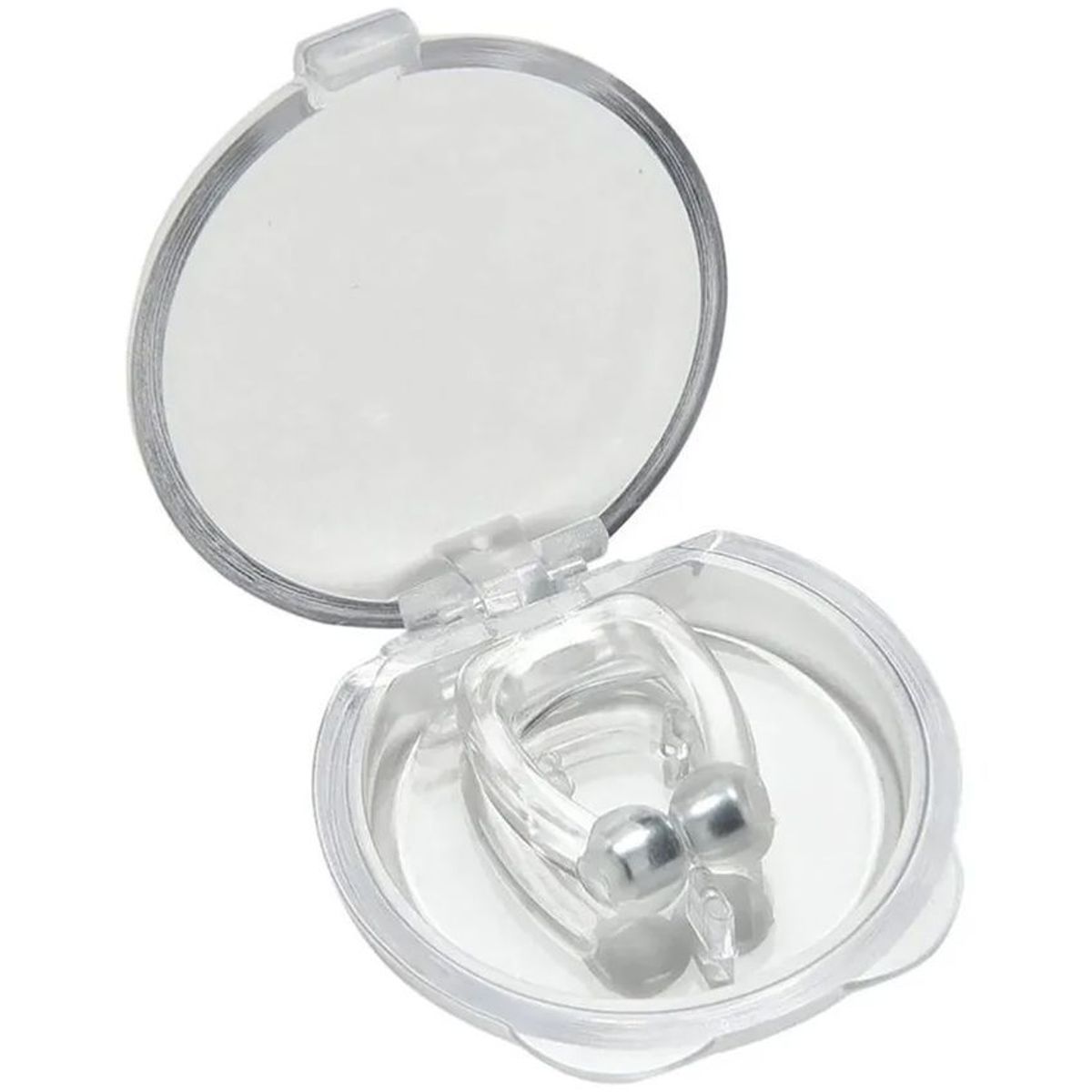 GENERICO - Clip nasal anti ronquido silicona magnética apnea del sueño