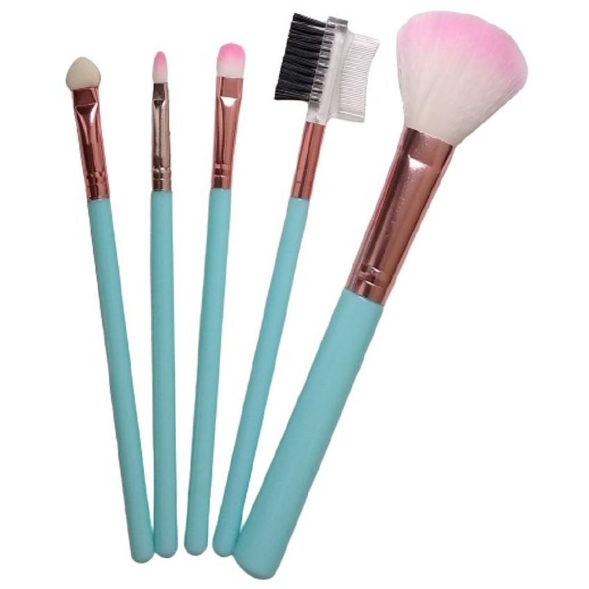 GENERICO - Set brochas de maquillaje x 5