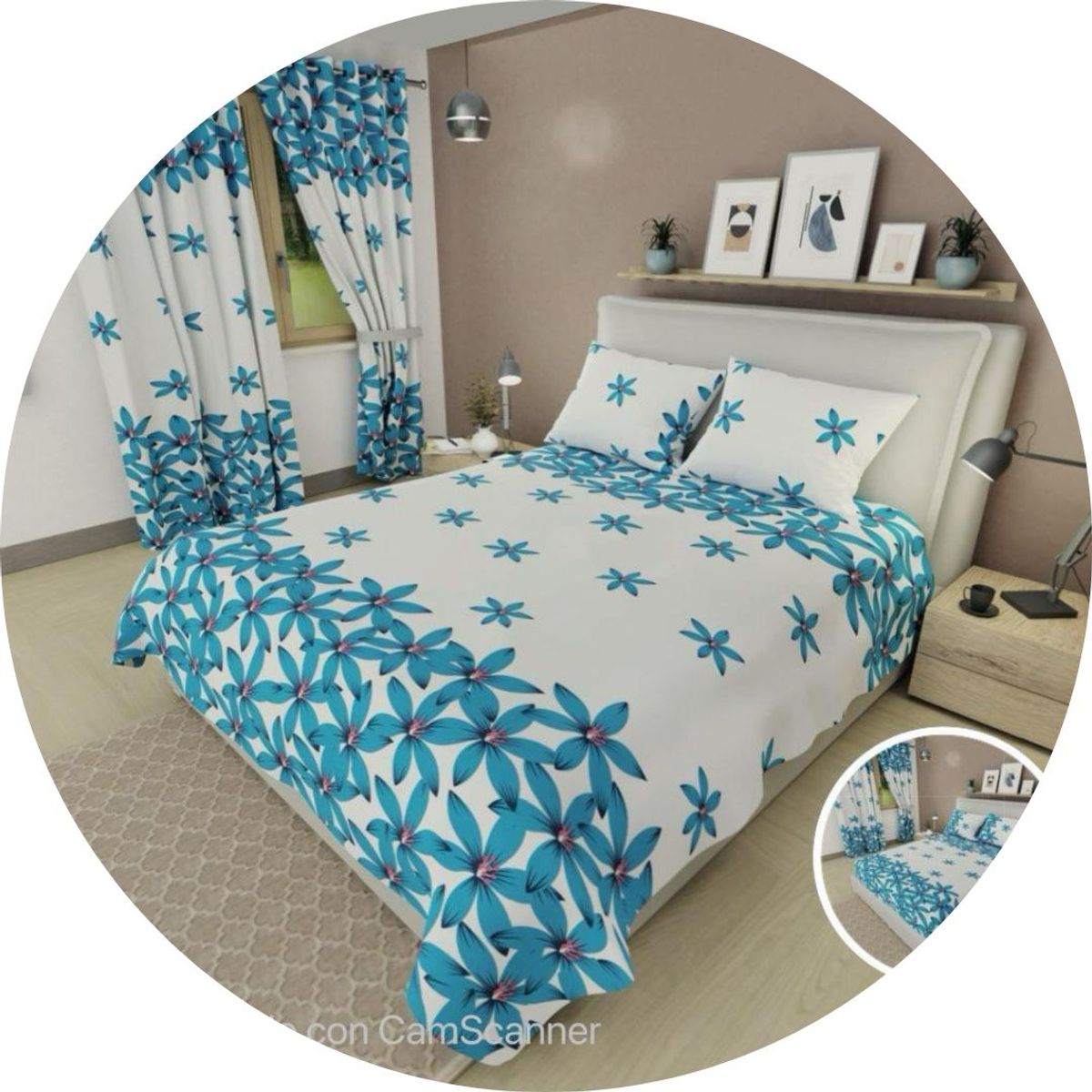 ELEGANCE - Juego de Sábanas cama doble 1.40 x 1.90 4 piezas