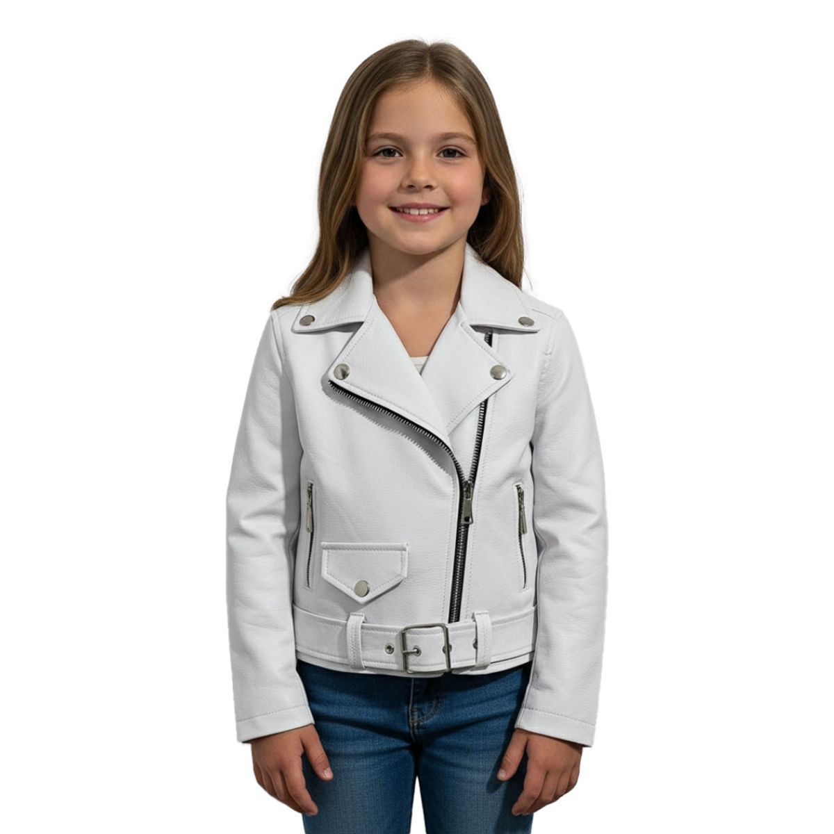 SACATE - Chaqueta para niño en cuero Tex - OR