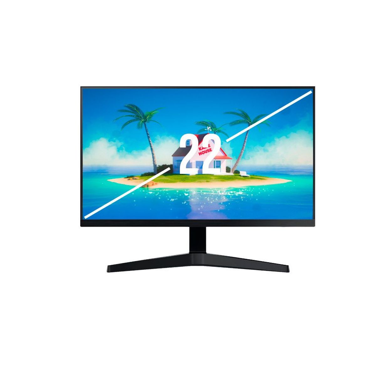 HALCON - PC EQUIPO GAMER AMD RYZEN 5 5600G SSD 2TB + HDD 1TB RAM 24GB LED 22" FHD