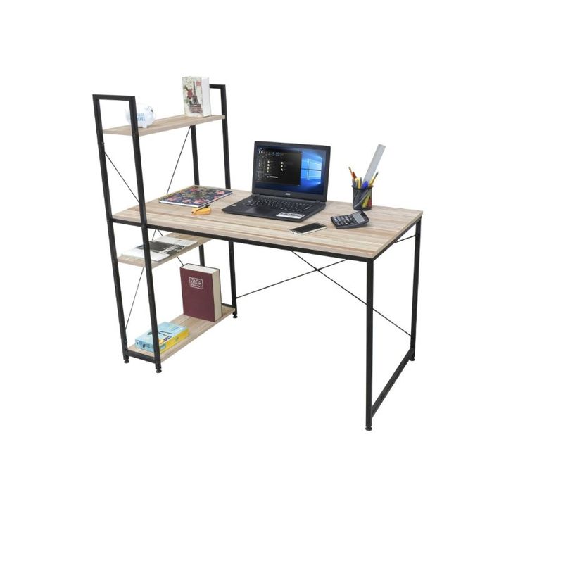 ERGONOMUS - Escritorio Con Repisas Laterales-