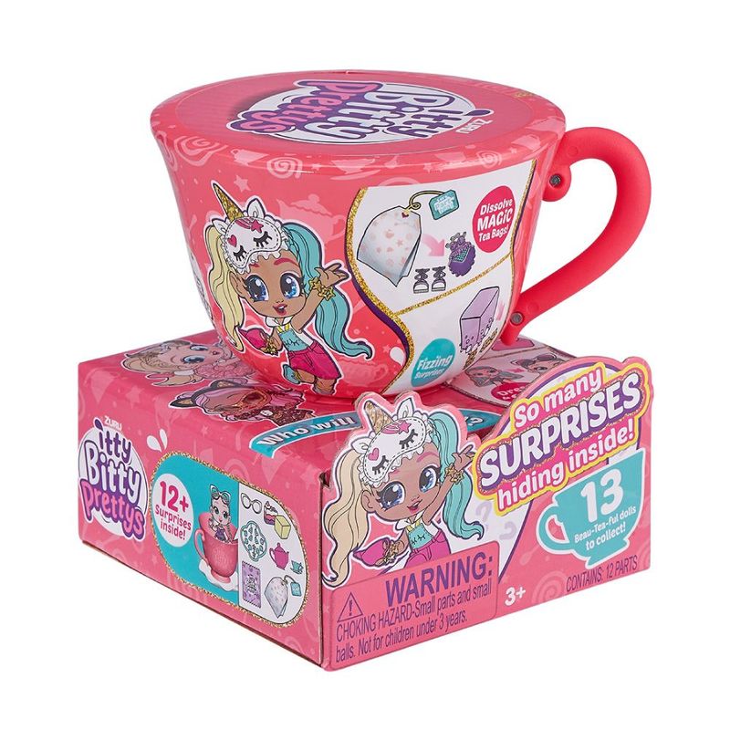 ZURU - Taza De Te Pequeña Itty Bitty Pretty con accesorios