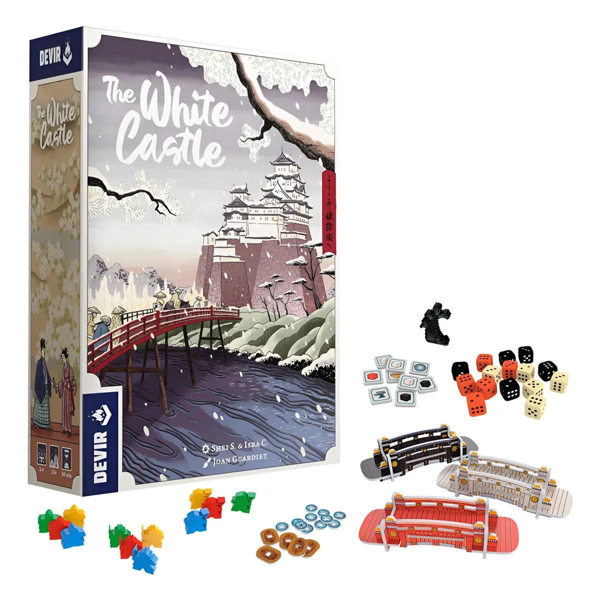 DEVIR - Juego De Mesa The White Castle Estrategia Familiar Español