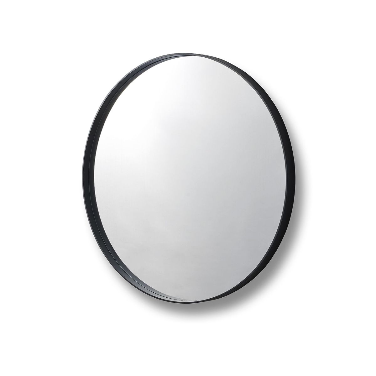 DE CASA - Espejo Verona Grande - Negro - 80 x 80 cm.