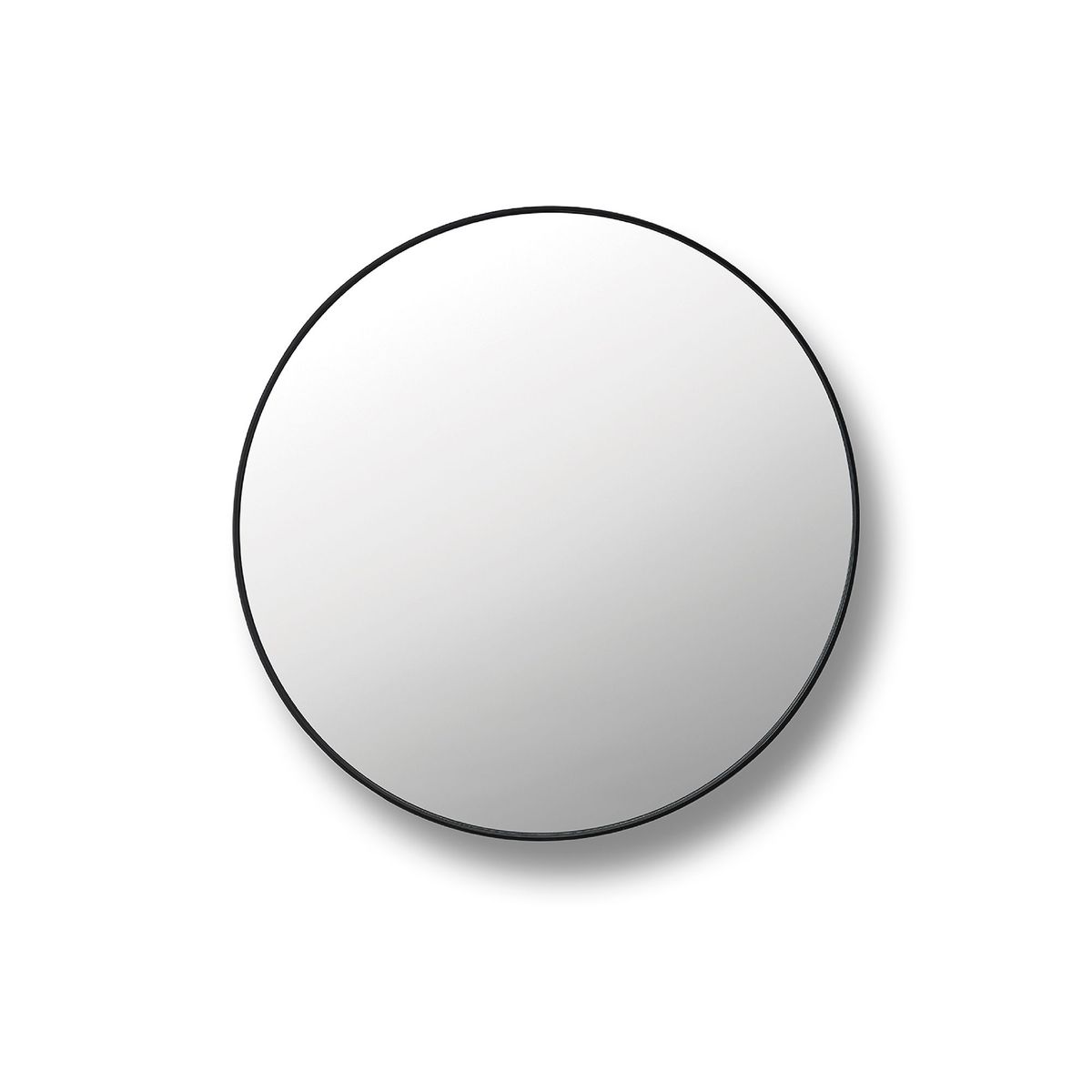 DE CASA - Espejo Verona Grande - Negro - 80 x 80 cm.