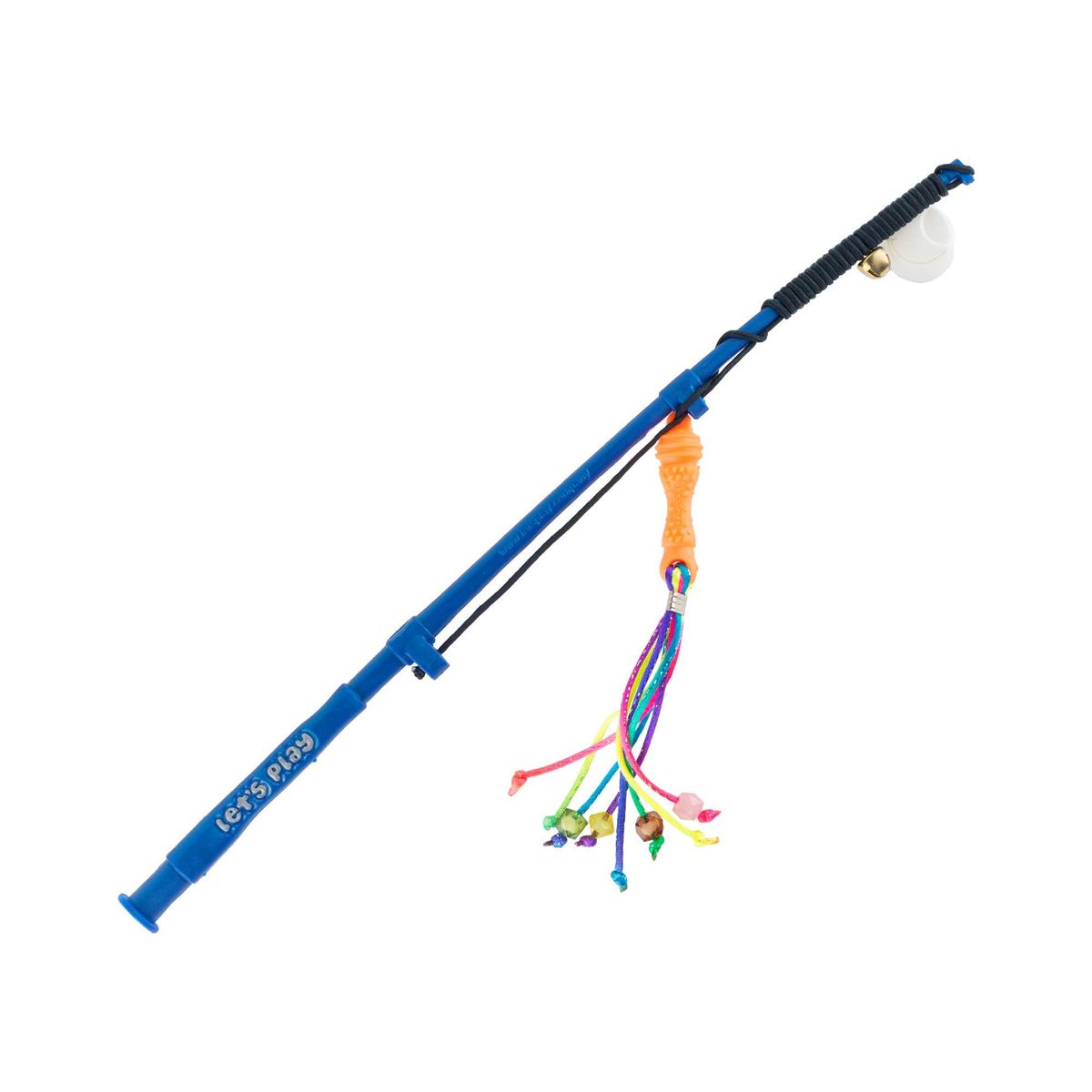 ENERGY PLUS - Juguete para gato Caña De Pescar con Señuelo lazo cascabel