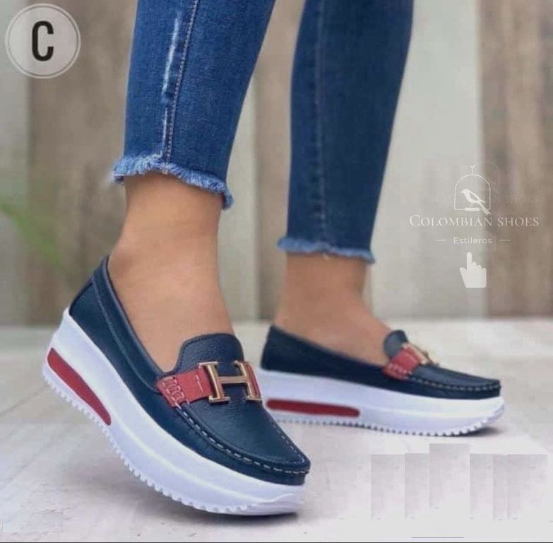 Mocasines De Mujer En Verde Maria Jaen. Envío 24h-72h