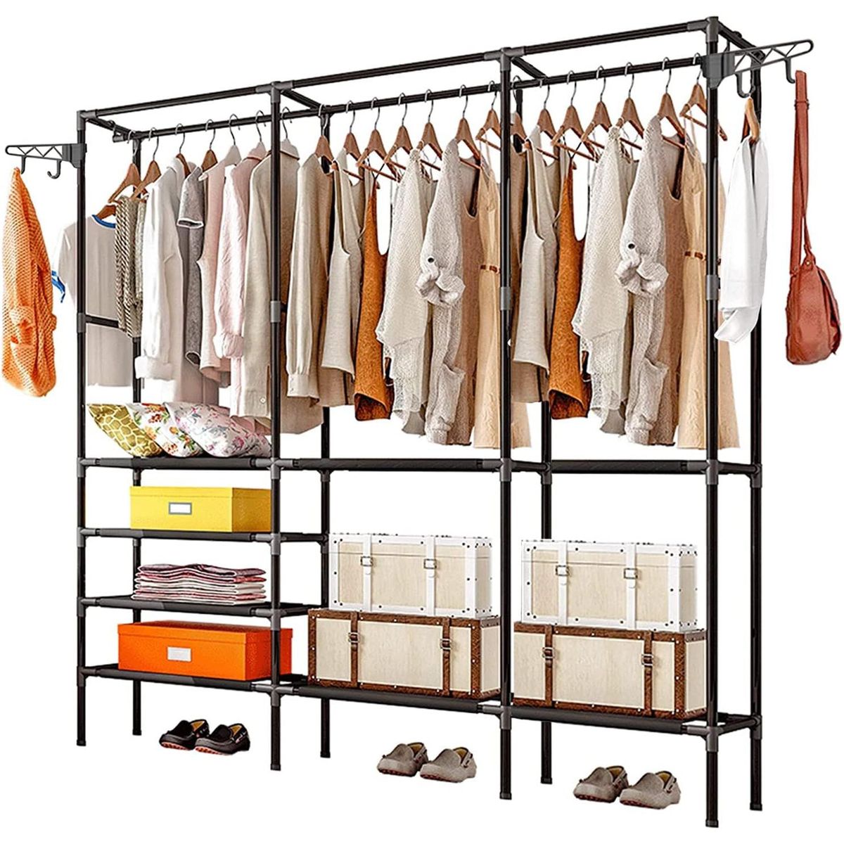 GENERICO - Organizador De Metal Para Ropa  Estante