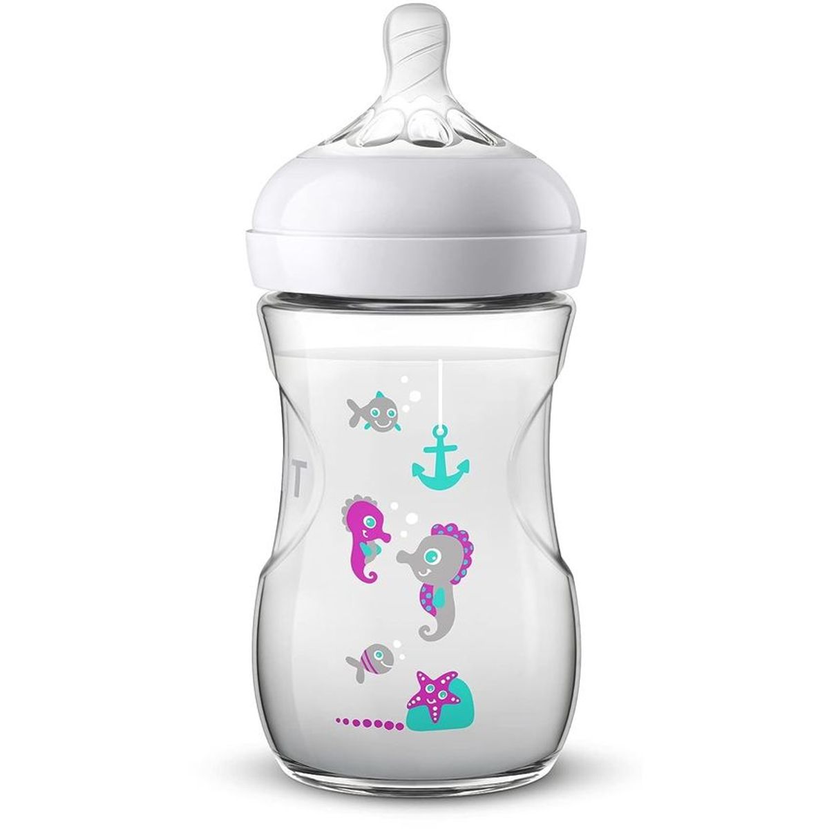 AVENT - Set x4 teteros 9 onz biberones avent caballito de mar