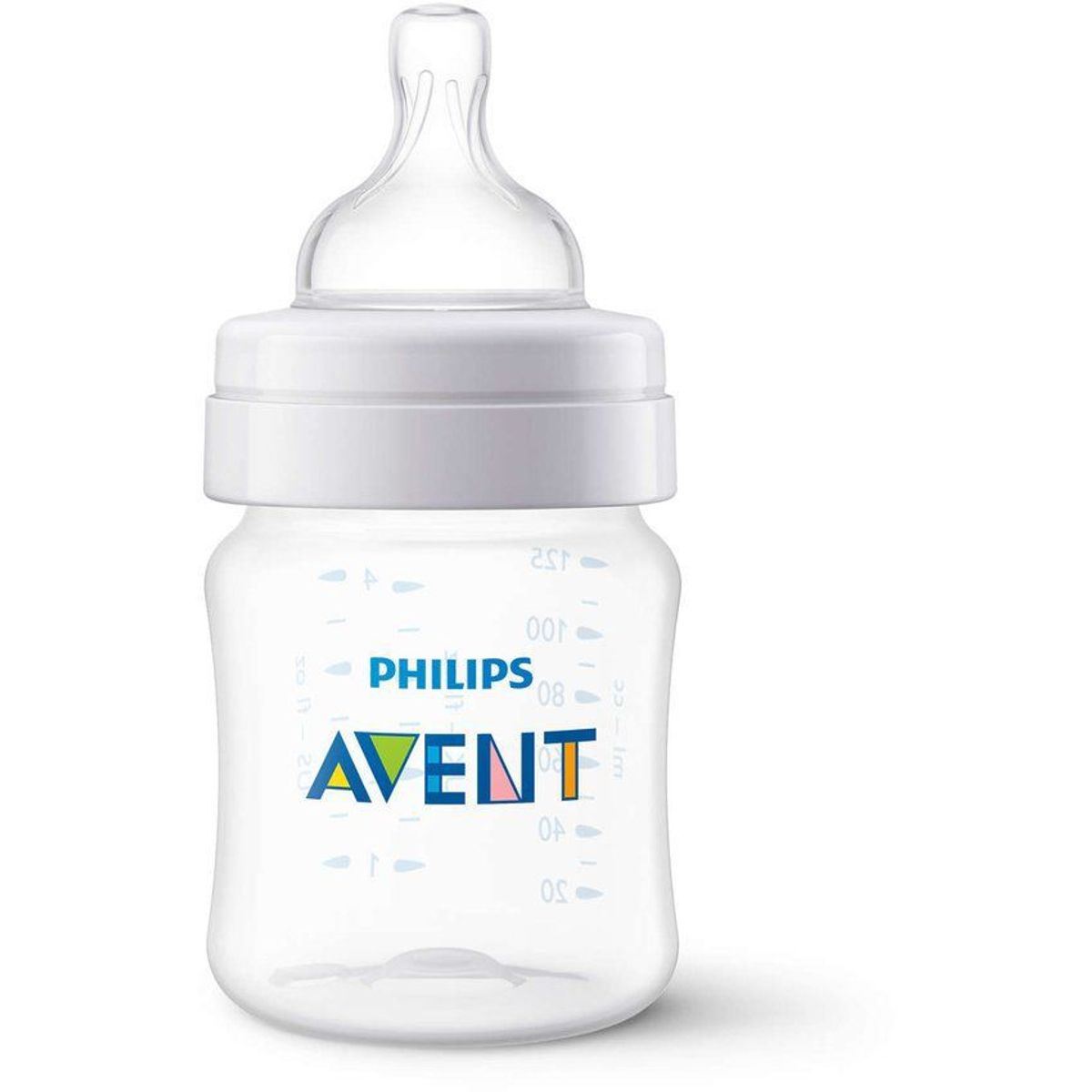 AVENT - BiberÃ³n anticolico tetero avent classic 4 onzas transparente