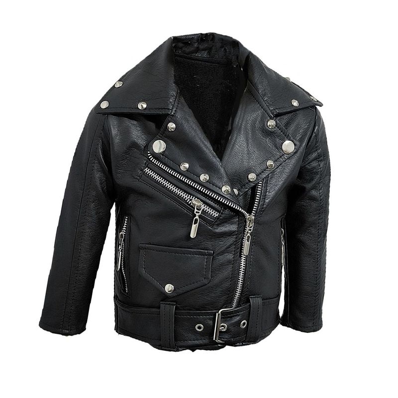 SACATE - Chaqueta para niño en cuero tex - Tipo Rock