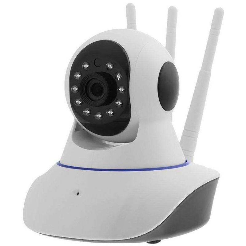 GENERICO - Cámara Ip Wifi Robótica Visión Nocturna V1080 3 Antenas Inalambrica