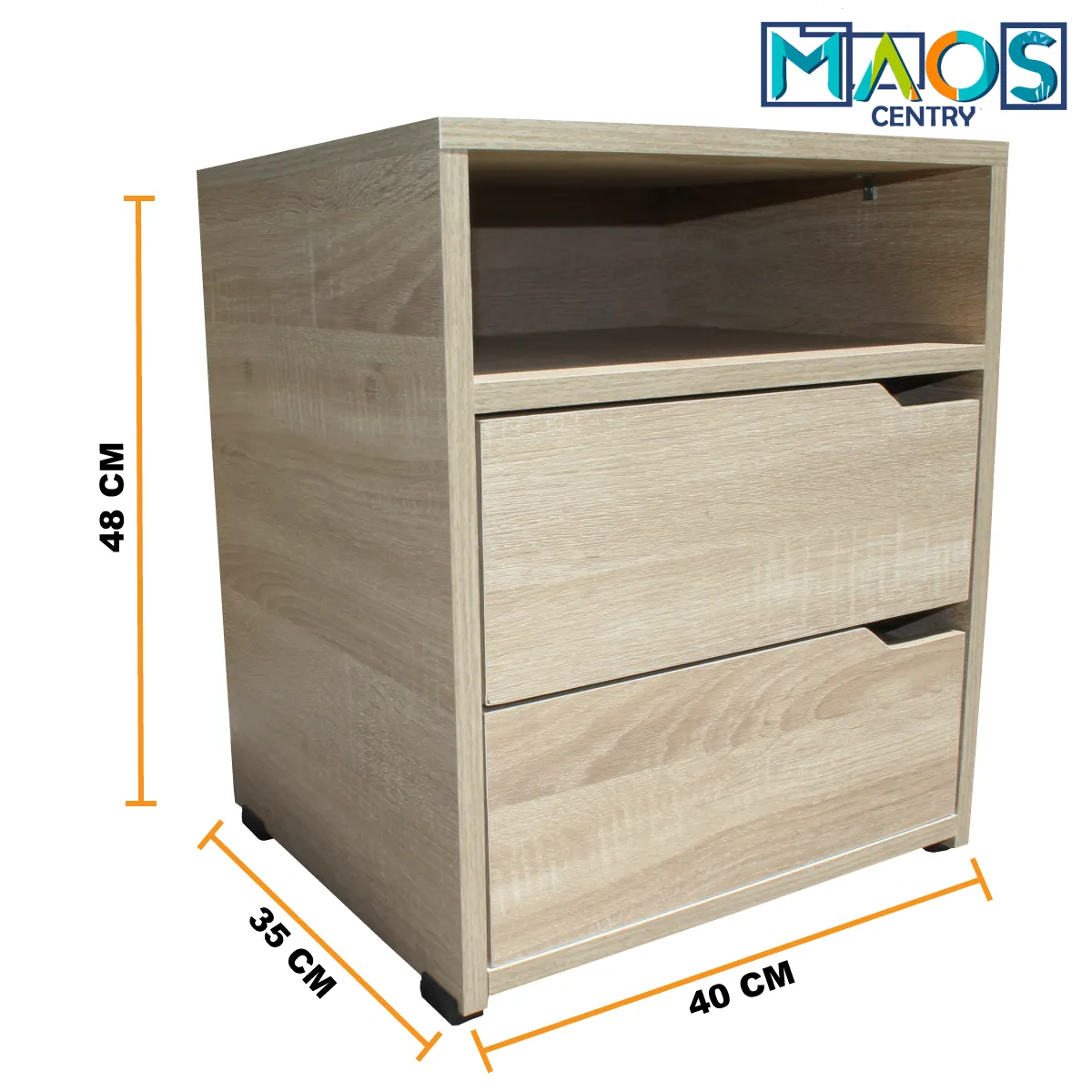 MAOS - Mesa De Noche  Nochero  Mesa Auxiliar