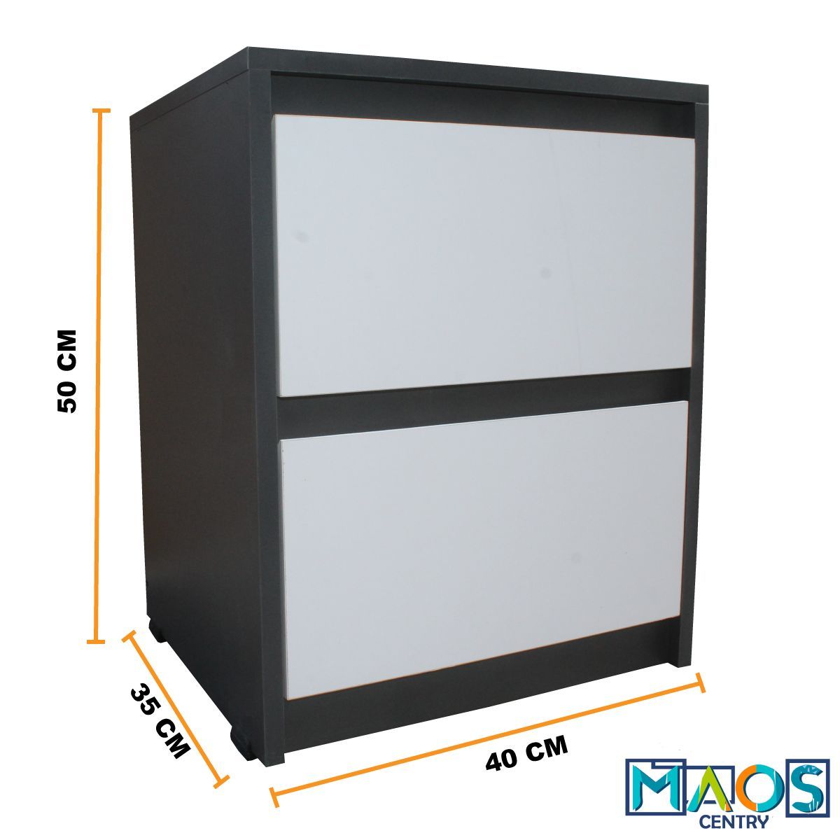 MAOS - Mesa De Noche  Nochero  Mesa Auxiliar