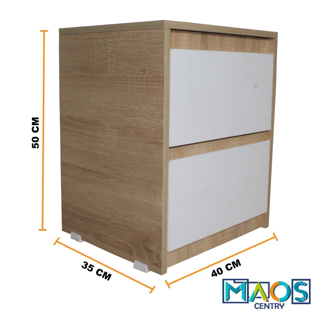 MAOS - Mesa De Noche  Nochero  Mesa Auxiliar
