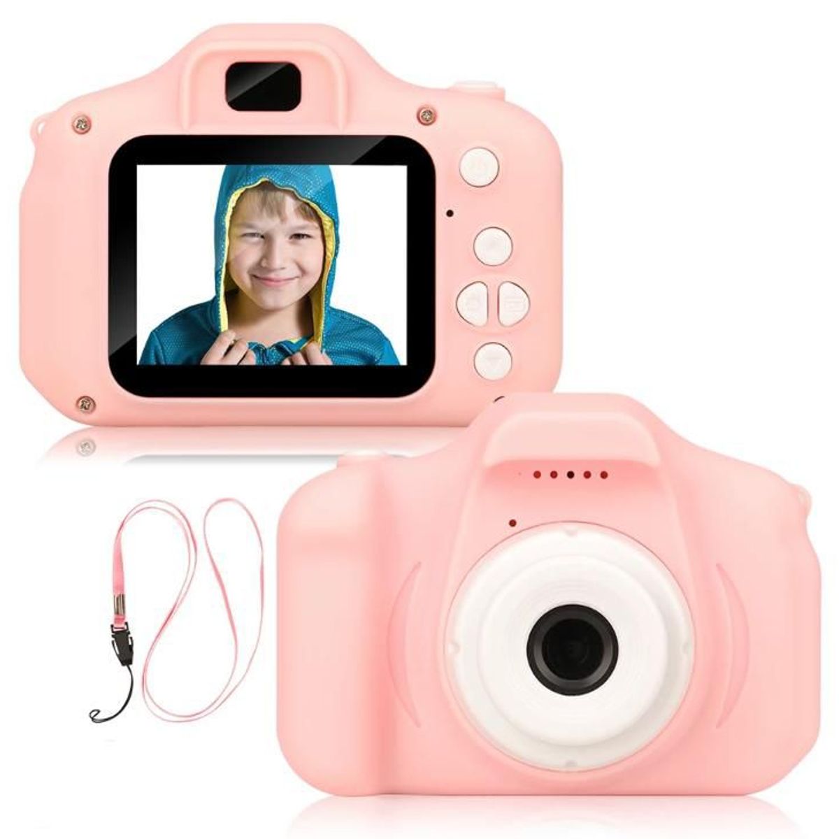 GENERICO - Cámara Digital Niños Fotos Y Video Memoria Expandible