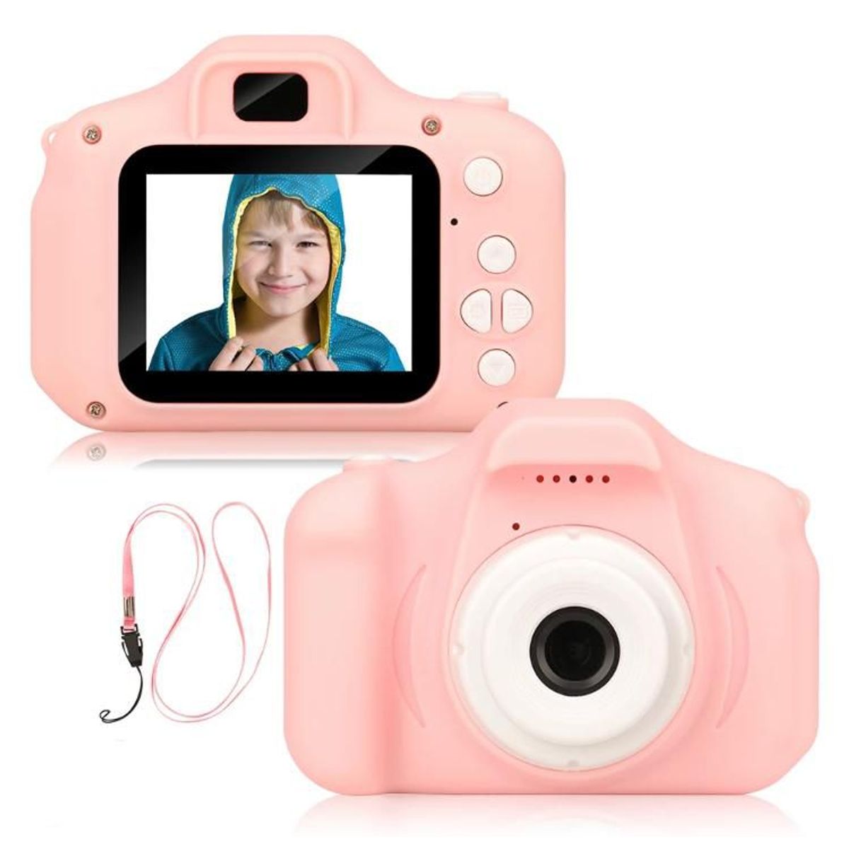GENERICO - Cámara Digital Niños Fotos Y Video Memoria Expandible