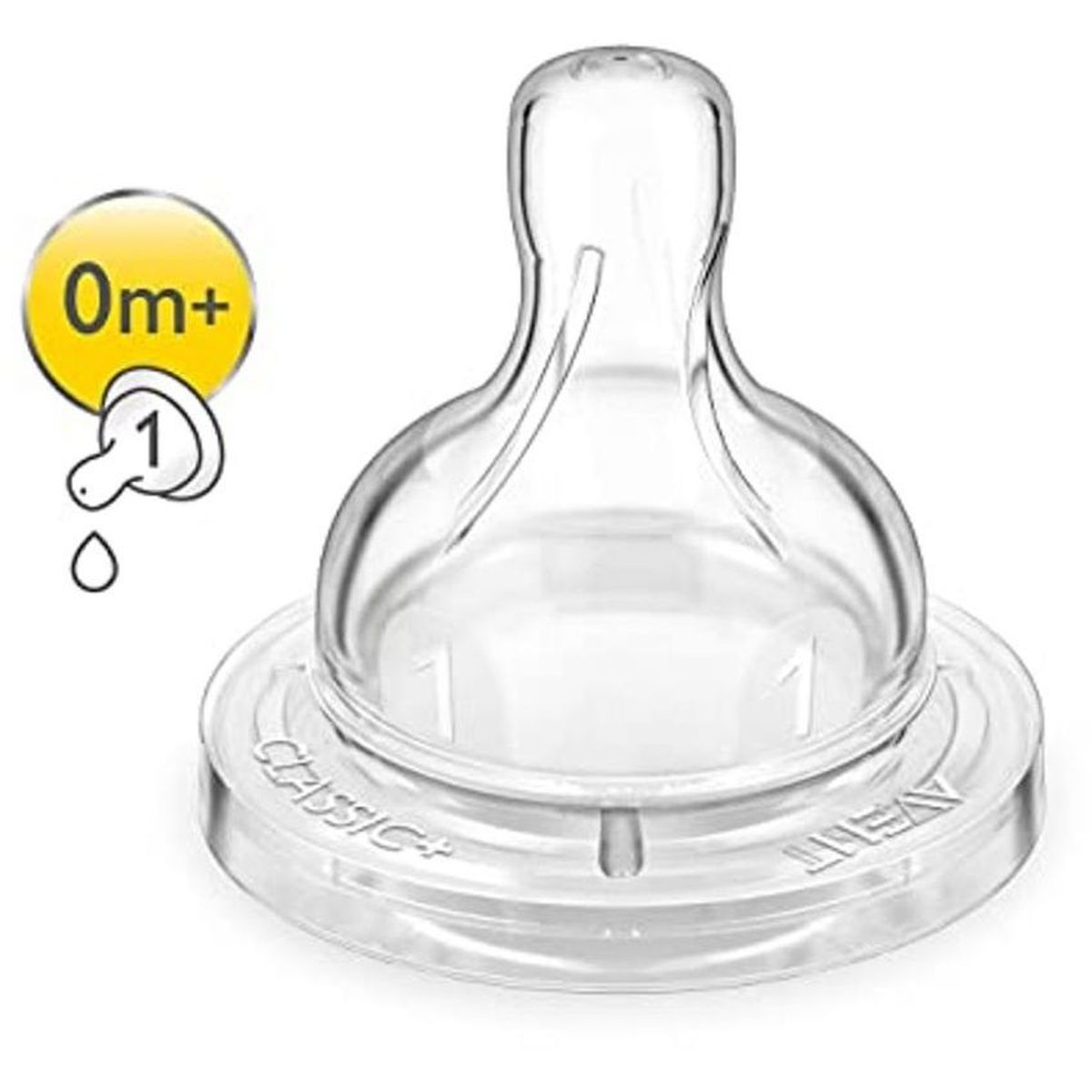 PHILIPS - Chupos tetinas teteros avent recien nacid classic anti-colico 0m+ x2