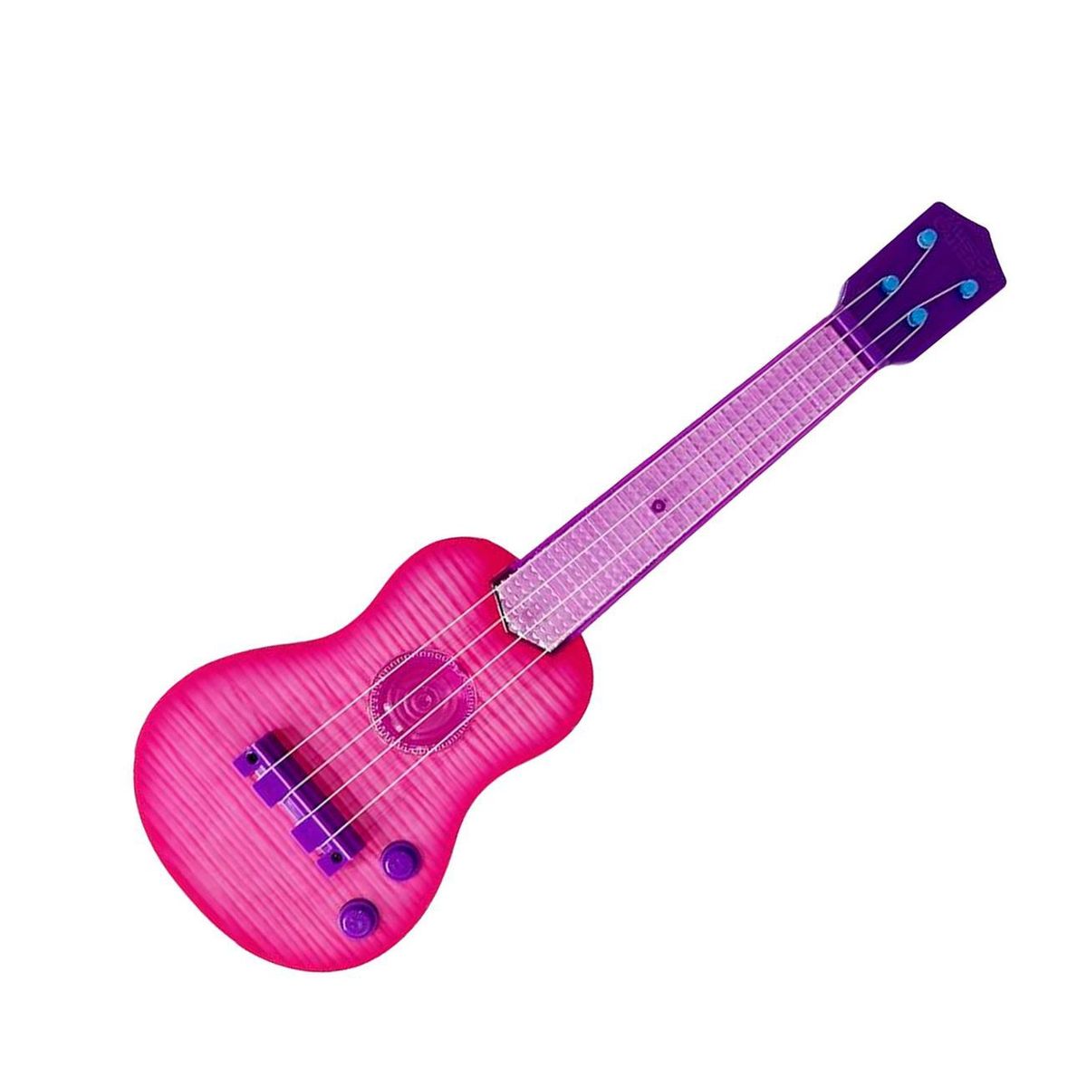 DAYOSHOP - Guitarra Para Niña Juguete Luces  Sonidoregalo  Baterias