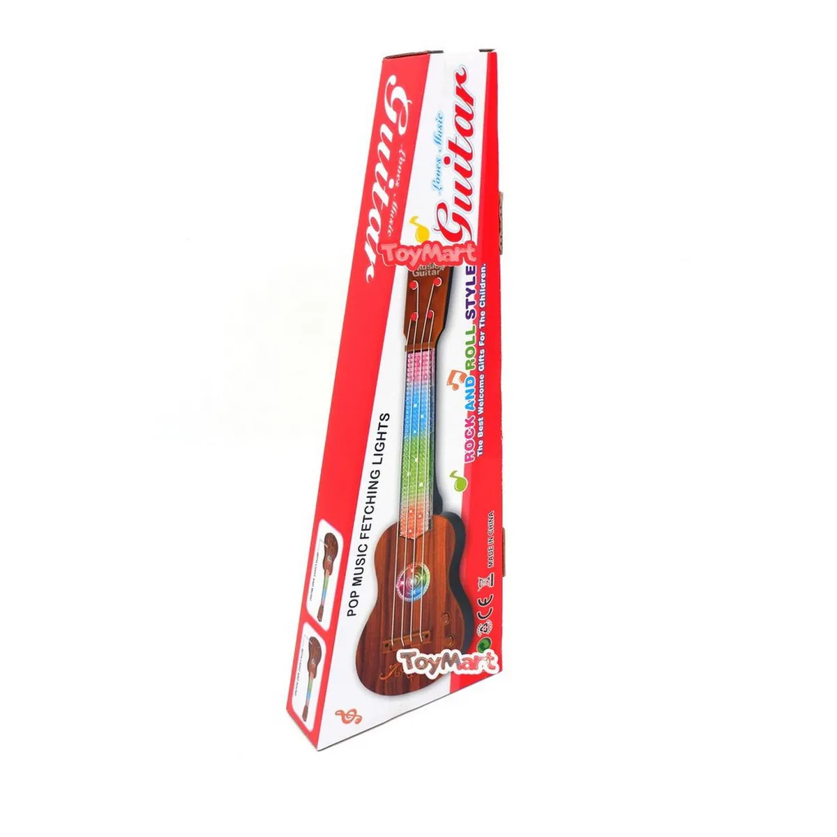 DAYOSHOP - Guitarra Unisex Juguete Luces  Sonido Regalo  Baterias