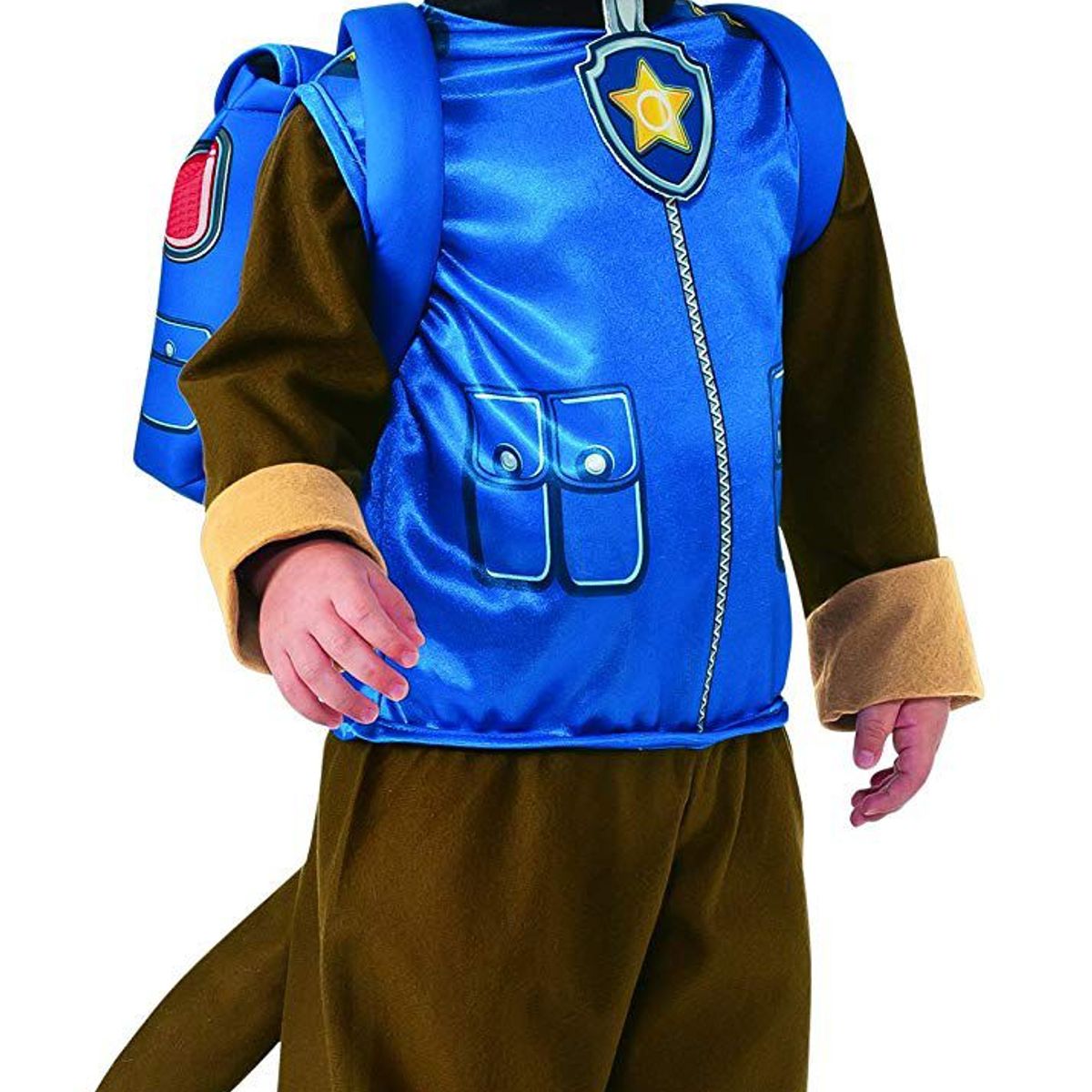 SPIN MASTER - Disfraz Paw Patrol Chase Patrulla De Cachorro Talla 4-6.