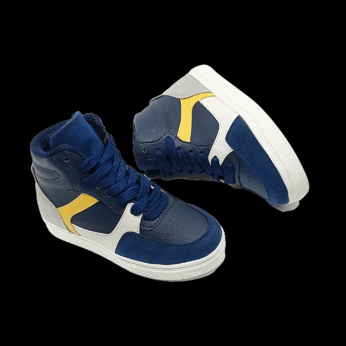 PAPOS - Tenis Niños Christopher Blue - Zapatos Niños PAPOS - Azul_.