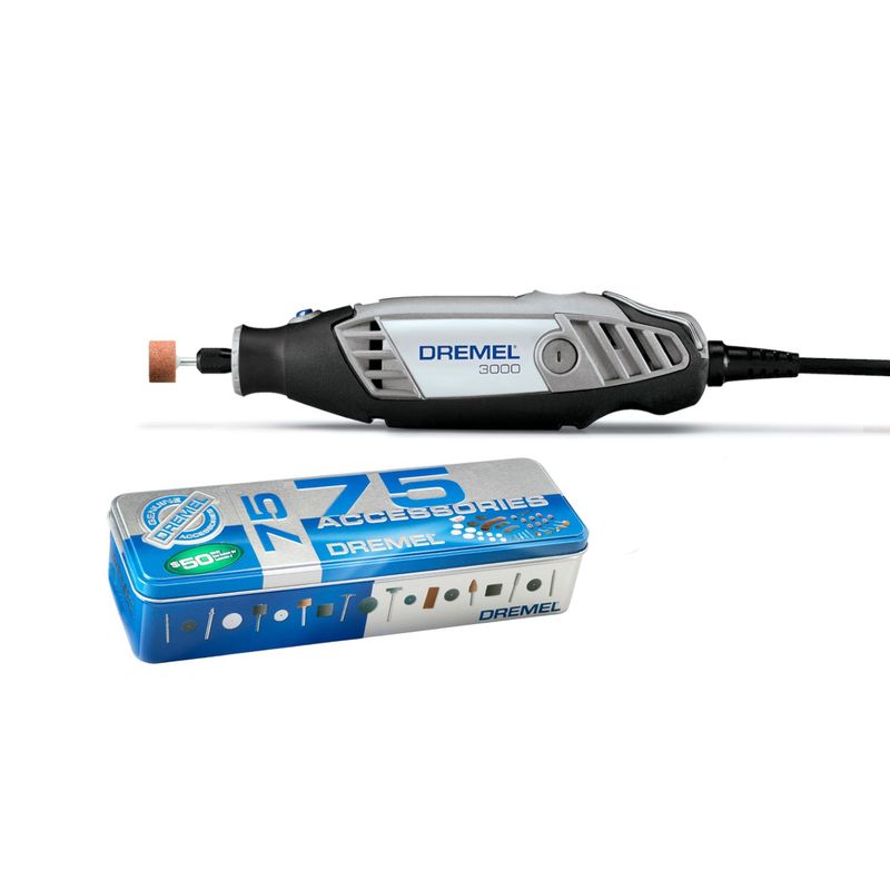 DREMEL - MOTOTOOL 130W DREMEL 3000 + 75 ACCESORIOS.