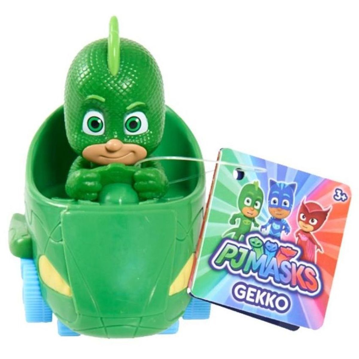 BOING TOYS - Mini vehículo pj masks gecko 24630 multicolor