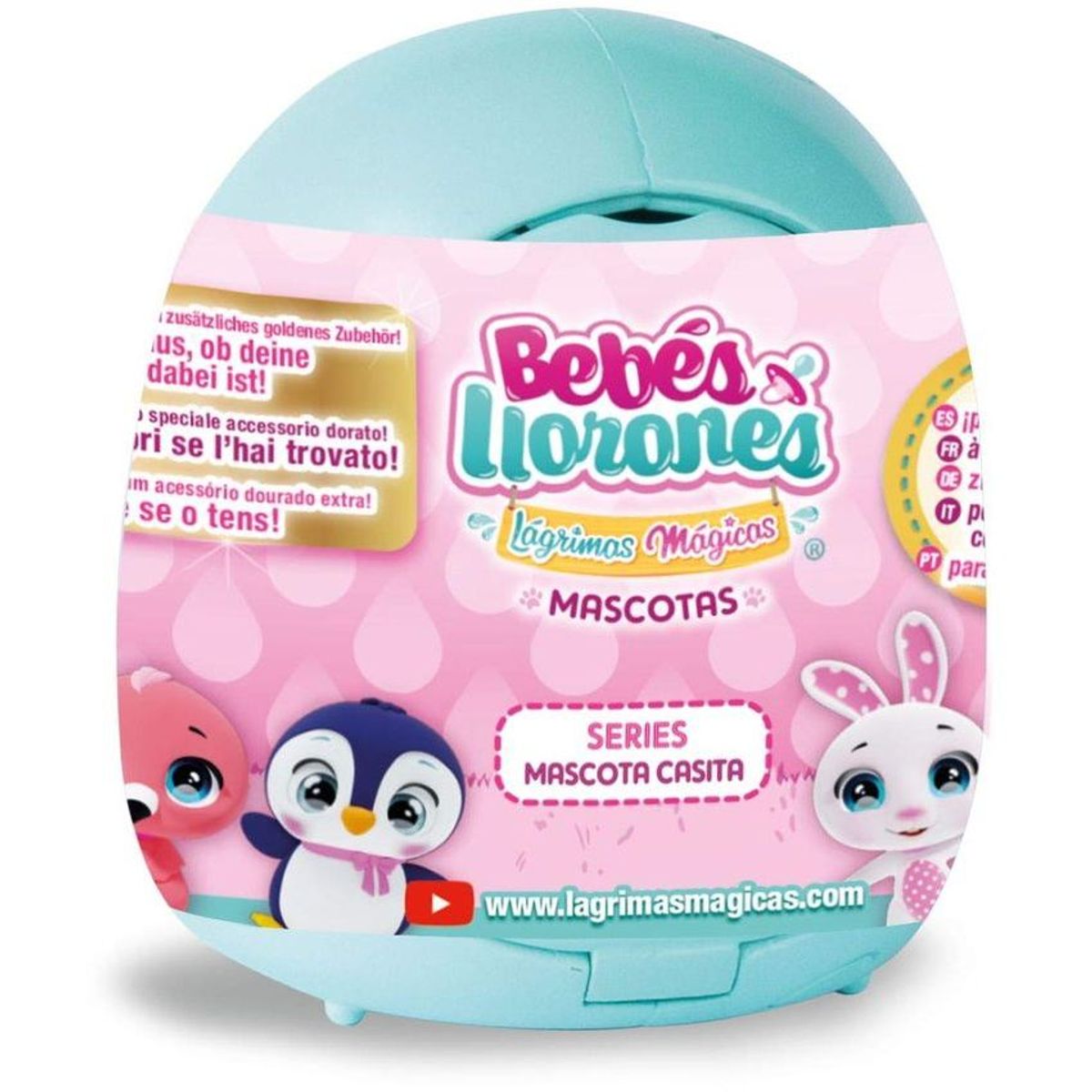 CRY BABIES - Muñeca bebe llorones mascota cry babies pets magic tears
