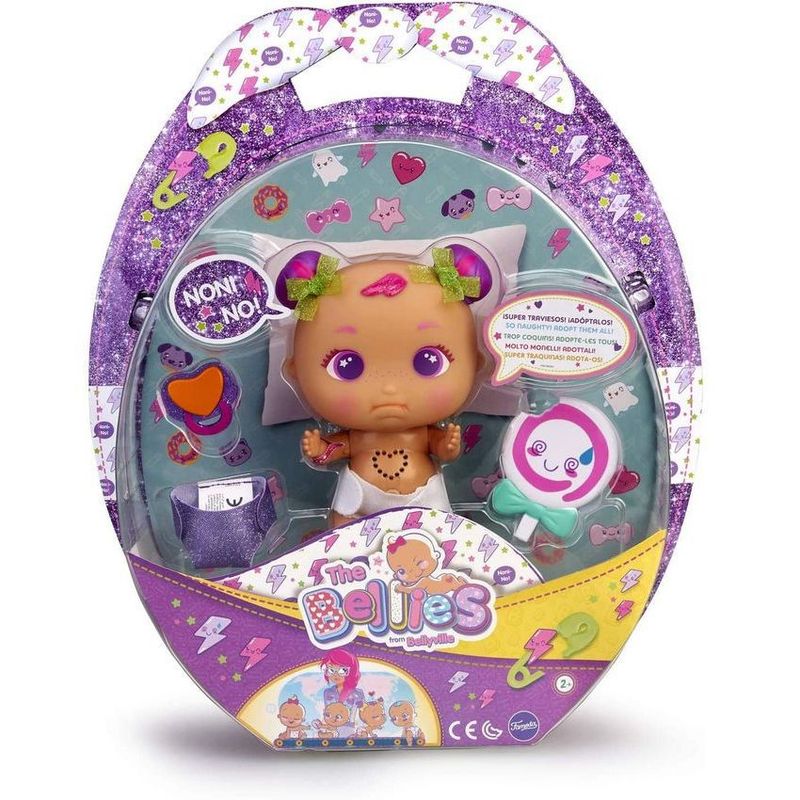 FAMOSA - The bellies bellyville muñeca bebe interactiva noni no