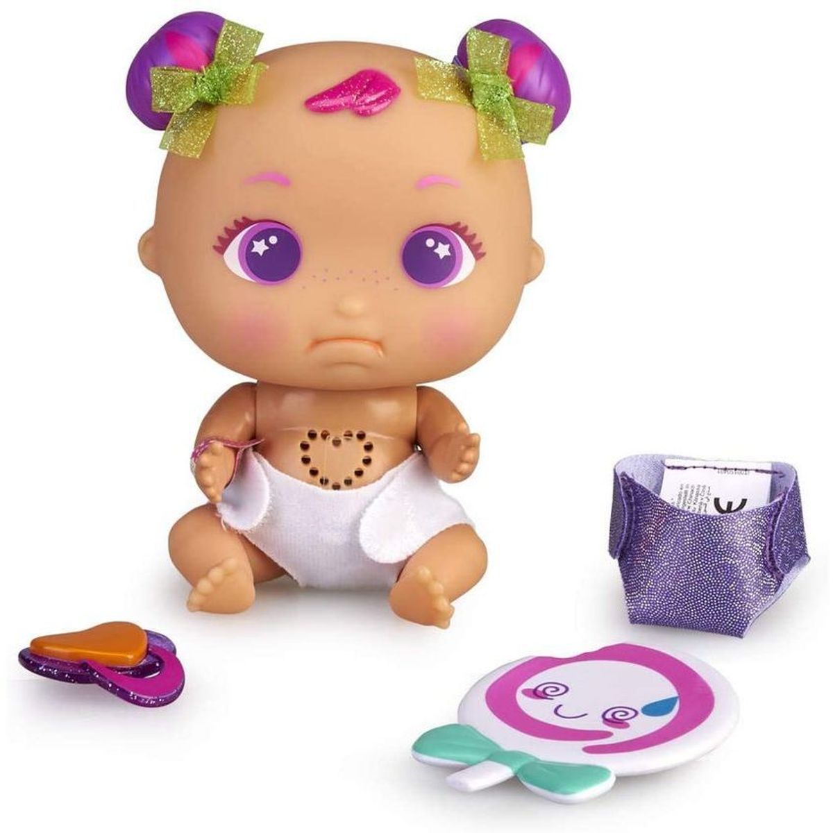 FAMOSA - The bellies bellyville muñeca bebe interactiva noni no