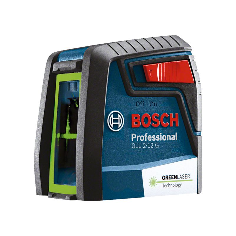 BOSCH - NIVEL LASER GLL 2-12G  GREEN LASER   12 MTS