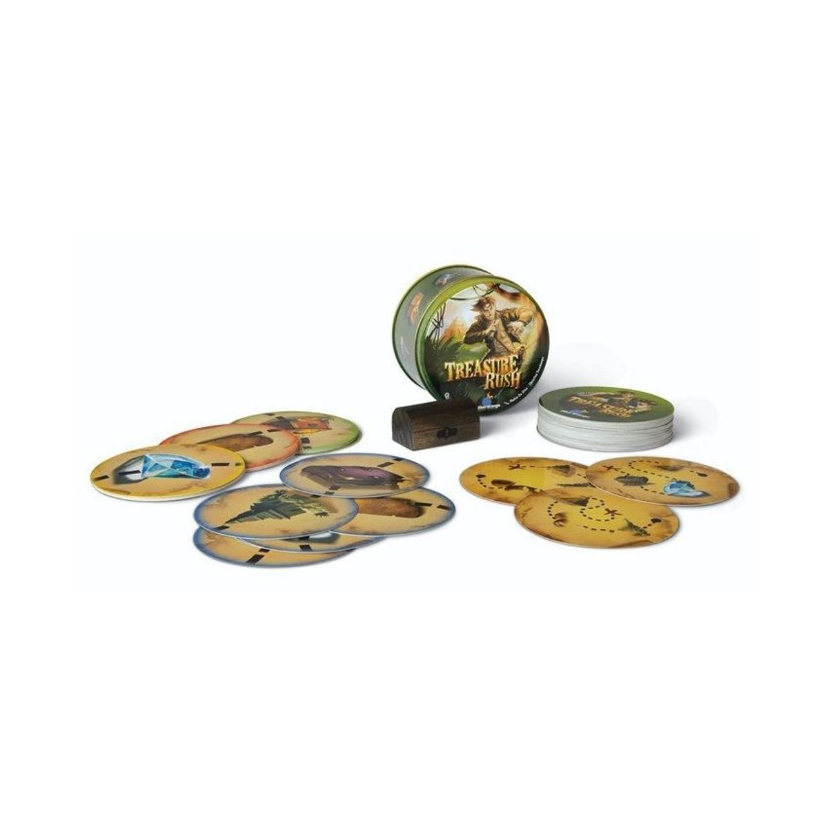BLUE ORANGE - Juego de Mesa Treasure Rush