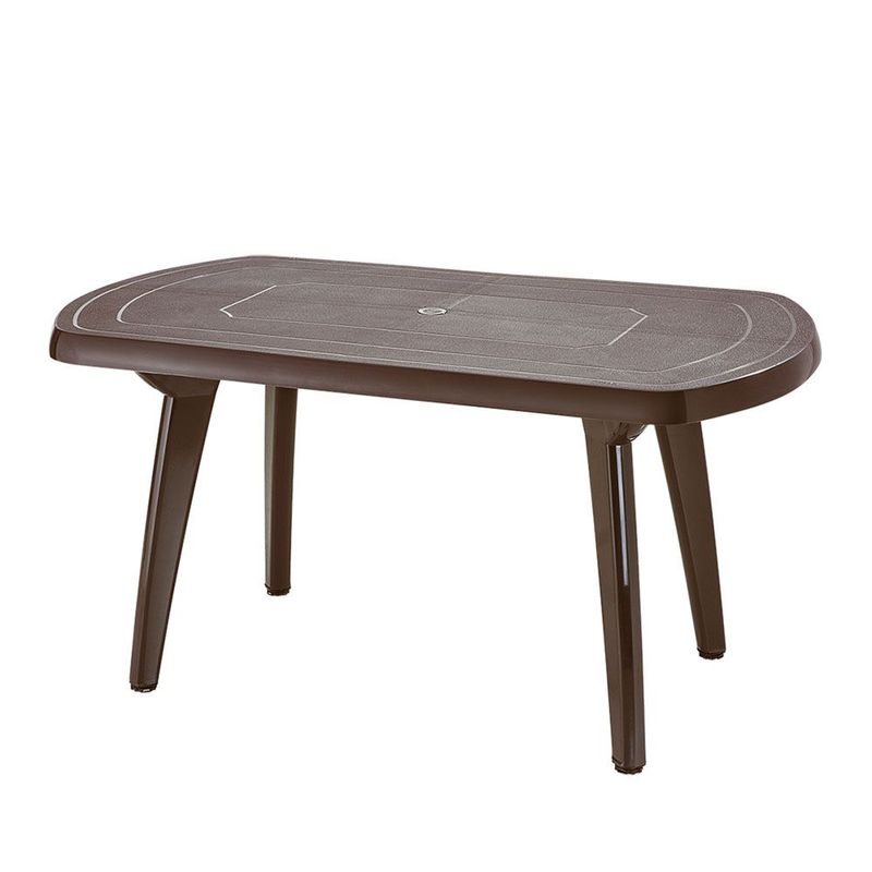 RIMAX - Mesa Lotus Ovalada Rimax Wengue