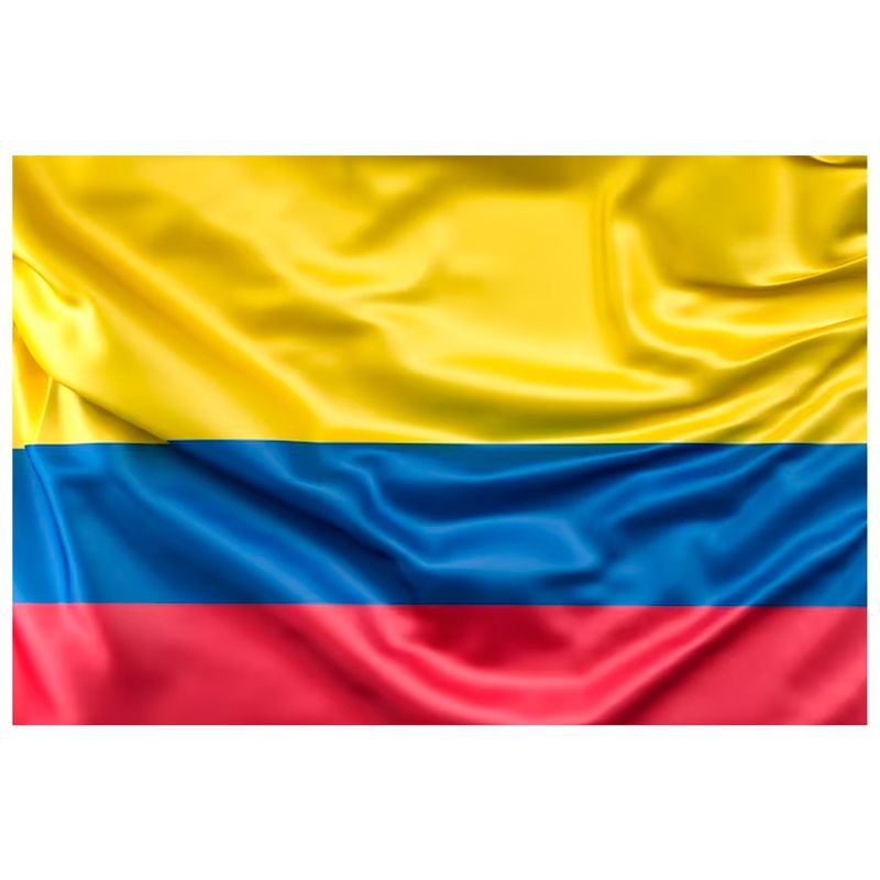 GENERICO - Bandera Colombia Nacional 150x90cm Exterior Grande