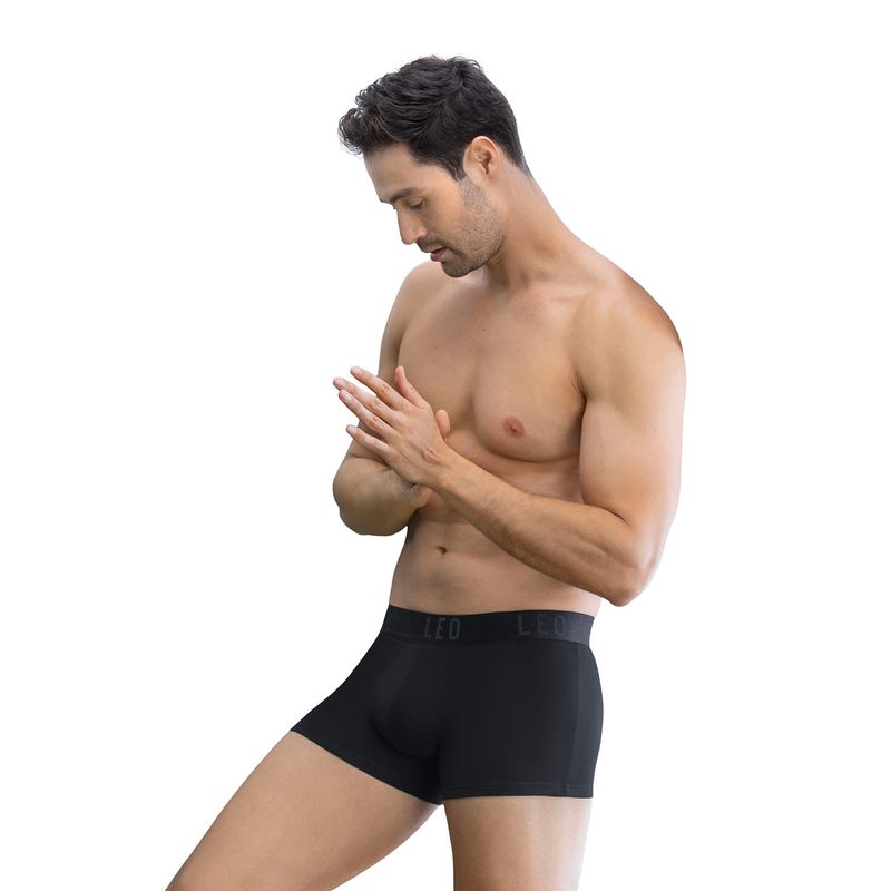 LEO - Leo Paquete x2 bóxers cortos en algodón elástico