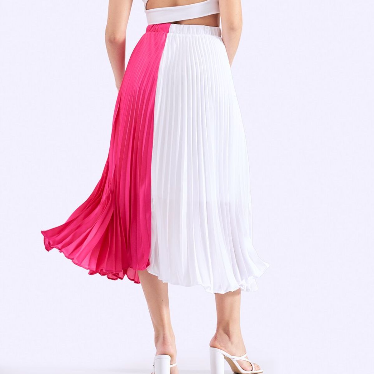 DEREK - Falda Para Mujer Plisada Derek